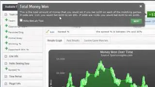 Bet Labs Full Tour - Historical Odds Database Sports Betting Software - Sports Insights Video