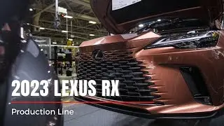 2023 Lexus RX Production Line - What Happens Inside the Canadian Car Factory
