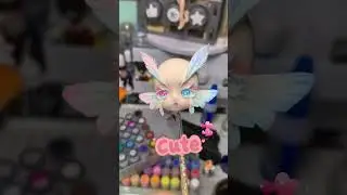 Лепка лица бабочки с крыльями! | Глиняная фантастика | SoulYO ART