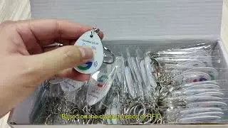 ✨ White NFC Epoxy Tag &mdash; Smart, Durable, and Ready to Go! ✨