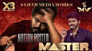 Thalapathy 64 motion poster|Vijay|lokesh kanagaraj|Anirudh|SAJEER EDITZZ