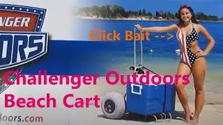 Beach Cart: Two Wheeled Beach Dolly from Challenger Outdoors