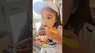O SORVETE DA MINHA IRM&Atilde; !!! #shorts