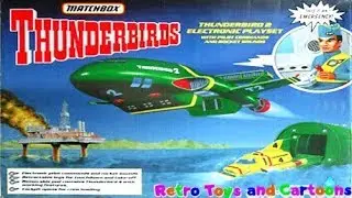 Thunderbirds Thunderbird Two Playset Matchbox Commercial Retro Toys and Cartoons