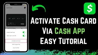 How To Activate Cash App Card - Cash App Cash Card Activation Setup !