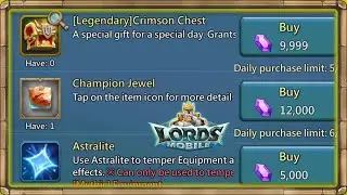 HUGE NEW BARGAIN STORE! THE GOOD AND THE BAD! LORDS MOBILE