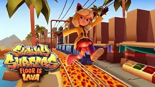 🌋 Subway Surfers Floor Is Lava [ No Floor Challenge ] - World Tour CAIRO 2022! 🔥