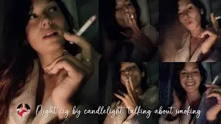 Candlelight Smoke with the Hubby (off camera)