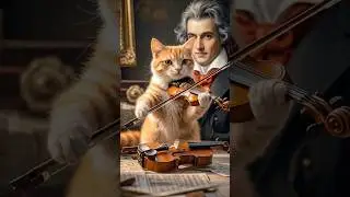 classical music for cute cats #cutecat  #cat #cute #violin #classicalmusic #catvideo