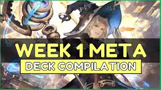 Shadowverse - Dawn of Calamity Deck Compilation | DOC Week 1 Meta