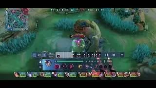 Julian dominating the game with inspire (Mythical Honor)