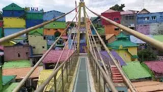 Kampung Tridi and the colourful village, Malang