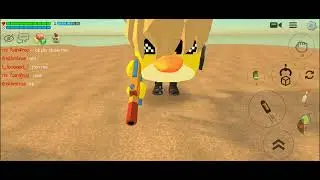 how to get chocolate skin and secret sticker chicken gun tutorial
