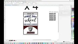 Mini Sandwich Board / A-Frame  ||   Graphic Design 12