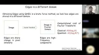 [Quantum Talk] Mohit Rohida | Quantum algorithm for edge detection in digital grayscale images