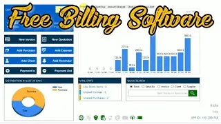 Free Billing Software with GST | Hitech Billing Software Review in Hindi