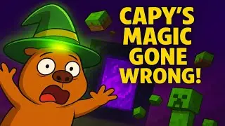 🎩 Capy&rsquo;s Magic Gone Wrong! (He sneezed Minecraft?!)💥