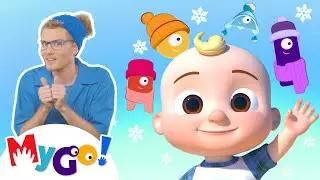 Winter Song in ASL with CoComelon ❄️ Learn American Sign Language for Kids