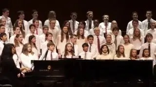 Pilgrim Park Middle School Choir sing 