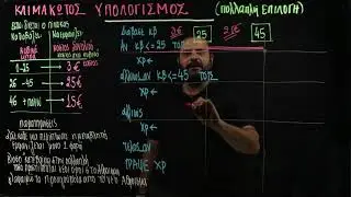 Πολλαπλή επιλογή - Κλιμακωτός υπολογισμός