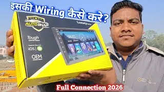 10inch HD Touch Screen Display || Wifi Smart Display Full Connection In Hindi & English Language...