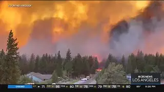 Wildfires erupt along West Coast amid worst heat wave of the year