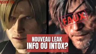ALERTE FAKE NEWS RE9 : Ces images de Leon Kennedy sont FAUSSES !