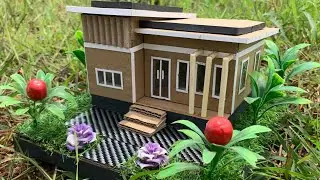 Create a paper house Pretty small DIY2023 paper house making paper craft  paper houses for animals
