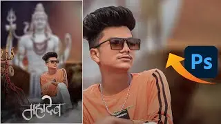 Sawan special photo editing in Photoshop | Photoshop | Mj creation 🔥