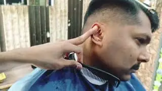 SIDE PUFF HAIRCUT | FADE HAIRCUT 💈 | SKIN FADE TAPER #jdstudio #subscribe #support #vlog #youtube