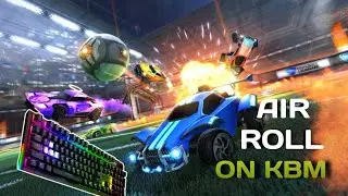 Learn Air Roll on KBM in Rocket League part 21. How many hours will it take to learn it?  🎮 🎮 🎮 🎮#rl