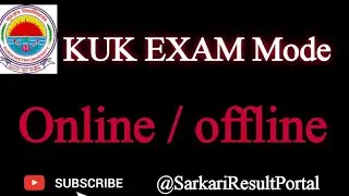 KUK EXAM MODE 2022 !! OFFLINE & ONLINE !! 💯 confrm news !! #kuk