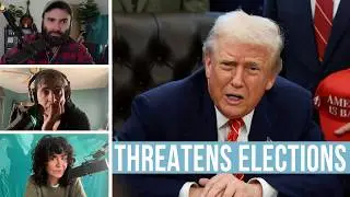 Trump Threatens Elections, Wants Women To Smile - EVEN MORE NEWS
