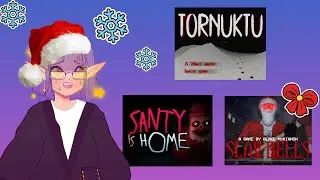so much Christmas cheer!! | Christmas Indie Horror: Tornuktu, Slay Bells, & Santy is Home 🎄
