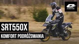 QJMOTOR SRT 550X | Komfort podr&oacute;żowania