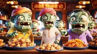 #Zombies ki kahani👻 |#Funny Cartoon| Al-Ghaniyy Edits|#shortvideo 