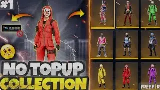 MY HOLE COLLECTION IN FF FREE FIRE MAX PLZ LIKE SUBSCRIBE MY YOUTUBE CHANEL #comment #esportS