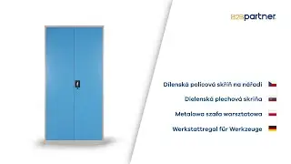 B2B Partner  - Jak složit d&iacute;lenskou policovou skř&iacute;ň na n&aacute;řad&iacute;