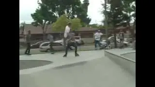 Geof Leyva Huge Disaster Soul at Bell Gardens Skatepark