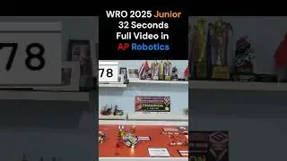(short) WRO 2025 Junior 32 Seconds Bangkok WINNER | AP Robotics #wro #lego #robotics #robot #coding