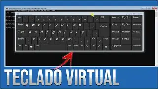 How to open the VIRTUAL KEYBOARD using CMD