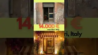 &euro;14,000 Italian House: Incredible AI Transformation Potential! 🇮🇹✨ #timelapse #renovation #pescara