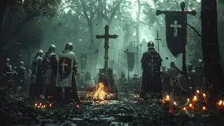 Templar Knight Chant | Warriors' Prayer - Campfire | Orthodox Gregorian Chant Music 🎶