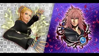 YES! YES! YES! Illustrated Marluxia EX/Larxene HD Medal Pulls (8/25) - KHUX JP UNION CROSS