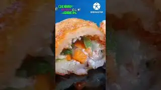 Dahi ke shole | दही के शोले | Creamy Crispy Juicy Stuffed Bread Cutlet #Shorts