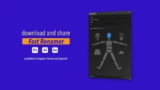 Fast Renamer for Illustrator