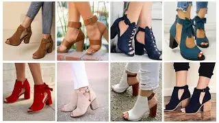Fashionable Mesh sandals with bow and zipper for women, spring and summer shoes #sandalsdesigns
