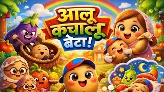 आलू कचालू बेटा कहाँ गए थे? 😄 | Hindi Nursery Rhymes | 3D Cartoon@ChuChuTV @kidstv @chikuchikutoons 