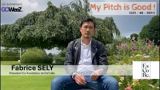 My Pitch Is Good de Fabrice Sely   CoFondateur et CEO de ESCOBE