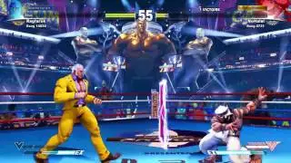 SFV Rage quit Ragfarok (Urien) VS Nohalal (Rashid)